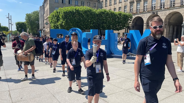 Special-Olympics-Sportler in Bochum