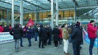 Protest bei Thyssenkrupp-Hauptversammlung