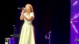 Wittener Sängerin Margarita Tuschkanova beim ukrainisch-deutschen Musiktalentwettbewerb "New Names" am 13.05.2023