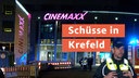 Polizeischüsse an Kino in Krefeld