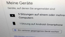 Im Google Dashboard lässt sich sehen, welche Geräte ein Google-Konto benutzen und benutzt haben