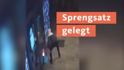 Sprengsatz gelegt