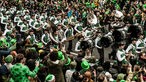 St.Patrick's Day Parade in Dublin 2022.