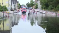 Starkregen in Wesseling