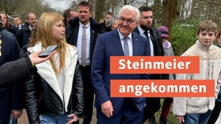 Bundespräsident Steinmeier kommt in Espelkampf an