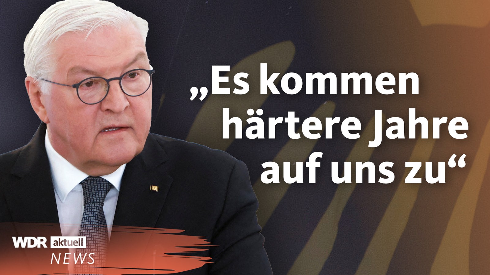 Bundespräsident Steinmeier wirbt Zusammenhalt in der Krise - Nachrichten - WDR