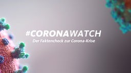 Das Bild zeigt das Coronavirus. Darauf steht: Coronawatch. Der Faktencheck zur Corona-Krise