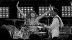 Das amerikanische Duo Ike und Tina Turner bei einem Fernsehauftritt Deutschland