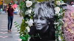 Ein Porträt von Tina Turner auf ihrem Stern auf dem Hollywood Walk of Fame