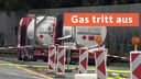 Gas tritt aus- TN