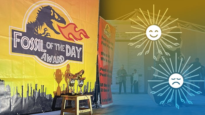 Highs & Lows Weltklimakonferenz - "Fossil of the day"-Preis