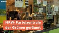 NRW-Parteizentrale der Grünen geräumt