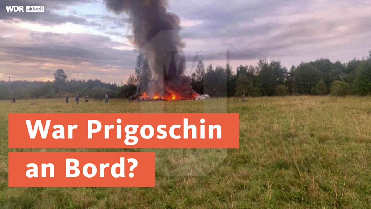 War Prigoschin an Bord?