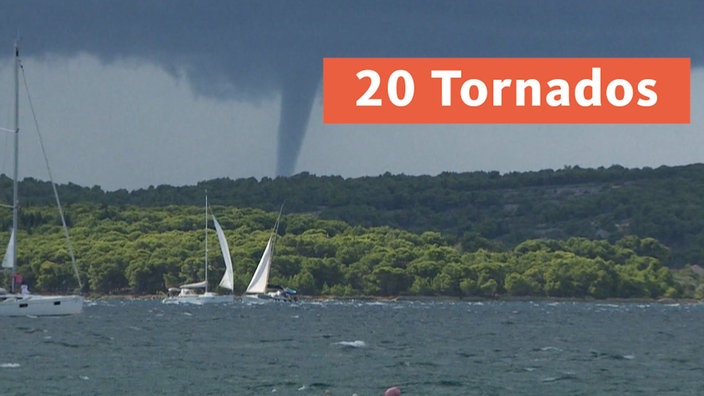 20 Tornados in Zadar in Kroatien 