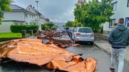 Schäden nach möglichem Tornado in Hagen