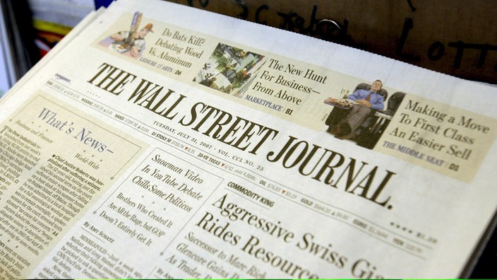 Die US-Zeitung Wall Street Journal