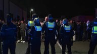 Polizeieinsatz beim Tunertreffen in Esssen