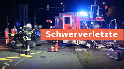 Unfall in Bielefeld: Schwerverletzte
