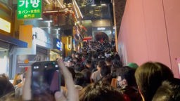Massenpanik in Seoul