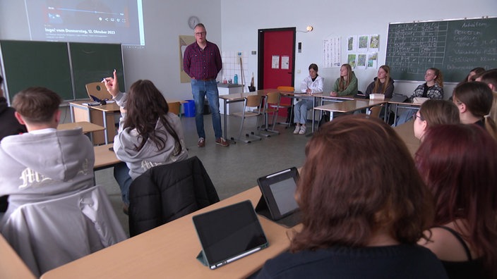 Unterricht am Konrad-Duden-Gymnasium in Wesel zum Nahost-Konflikt