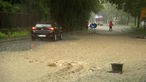 Das Unwetter in Fröndenberg sorgte für zahlreiche überflutete Straßen