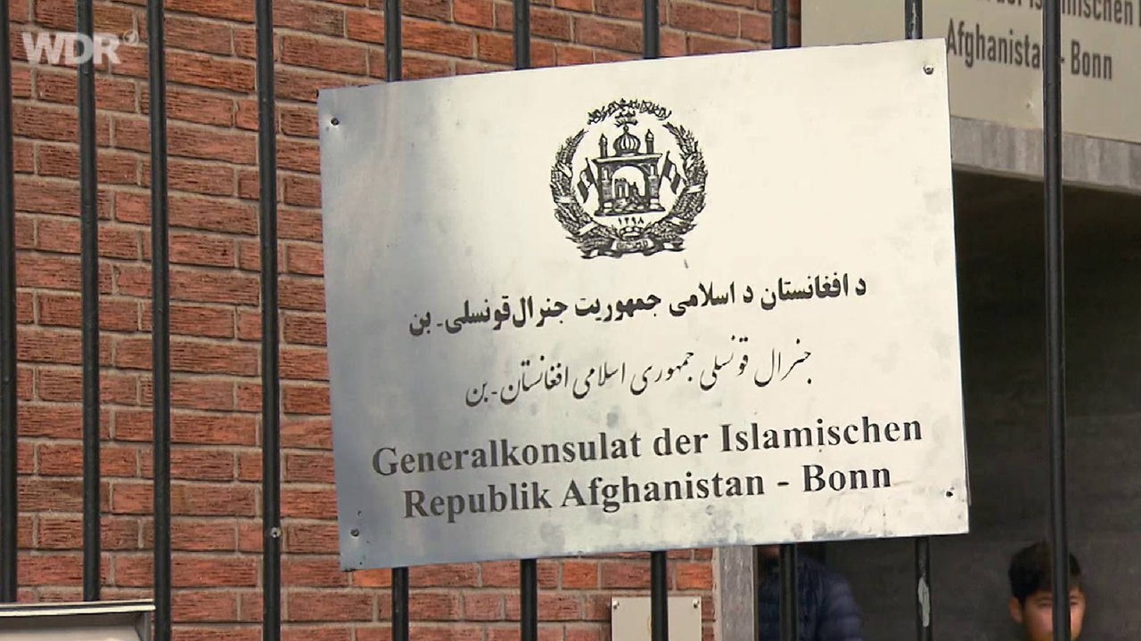 Chaos beim Afghanischen Konsulat
