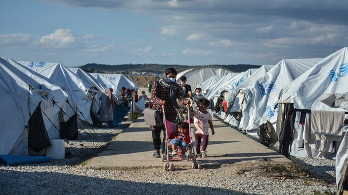 Die Situation im Flüchtlingslager Kara Tepe auf Lesbos 