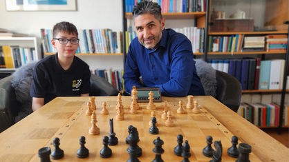 Hussain, der syrische Schach-Meister