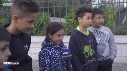 Geflüchtete Kinder in Griechenland