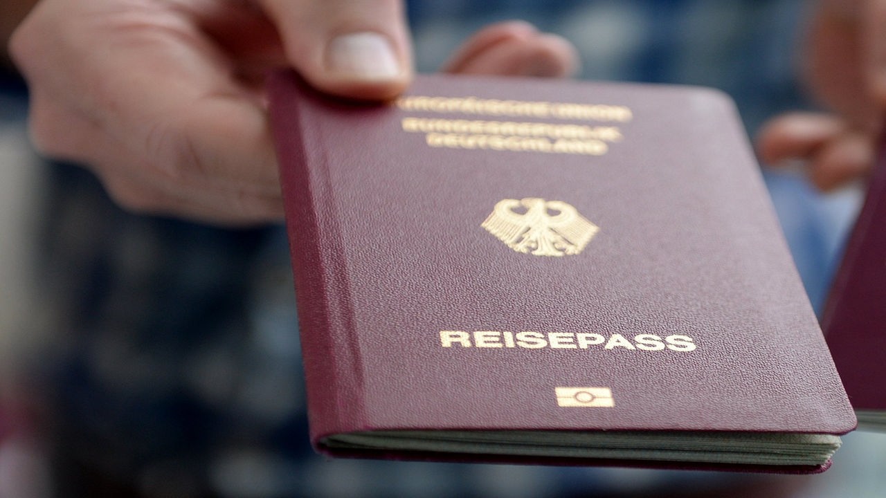 Ein deutscher Reisepass