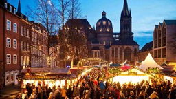 Aachener Weihnachtsmarkt im Jahr 2019