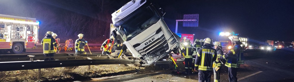 LKW-Unfall auf A2