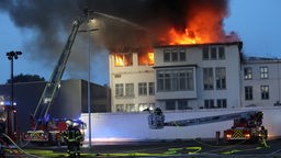 Feuer in Bielefelder Gewerbegebiet