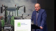 Joachim Rukwied, Präsident des Deutschen Bauernverbands, spricht auf dem Deutschen Bauerntag.