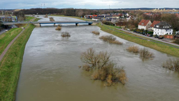 Die Überschwemmung in Dorsten 