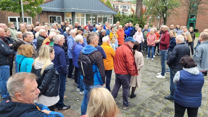 Proteste in Münster gegen Preisstergerungen in der Fernwärme