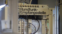 Die Rundfunk-Empfangstelle des Funkturms Münster.