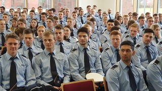 Studienbeginn für rund 300 Kommissaranwärter der Polizei