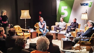 Beate Schmies, Ralph Erdenberger, Milan Pešl, René Steinberg, Anke Köwenig, Prof. Christian Höppner (von links)
