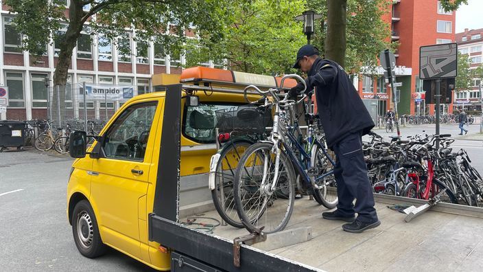 Unterwegs mit dem Fahrrad-Kontrolldienst der Stadt Münster