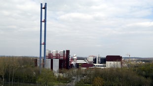 Die Müllverbrennungsanlage Bielefeld