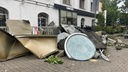 Ein Paderborner Restaurant nach Tornado
