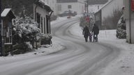 Schnee in Winterberg