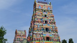 Der Sri-Kamadchi-Ampal-Tempel in Hamm ist einer der größten Dravida-Tempel Europas und der einzige Tempel der Göttin Kamakshi außerhalb Südasiens.