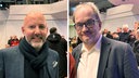 Matthias Trepper und Henning Matthes wollen Bürgermeister von Gütersloh werden.