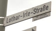 Straßenschild Lothar-Irle-Straße