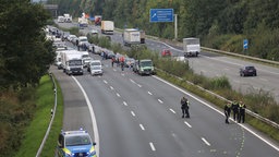 Sperrung A2 Richtung Hannover