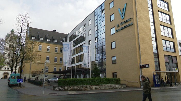 Das St. Vincenz-Krankenhaus in Paderborn.
