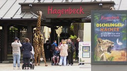 Eingang des Tierpark Hagenbeck in Hamburg