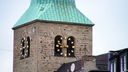 Der Glockenturm der St.-Agatha-Kirche in Dorsten